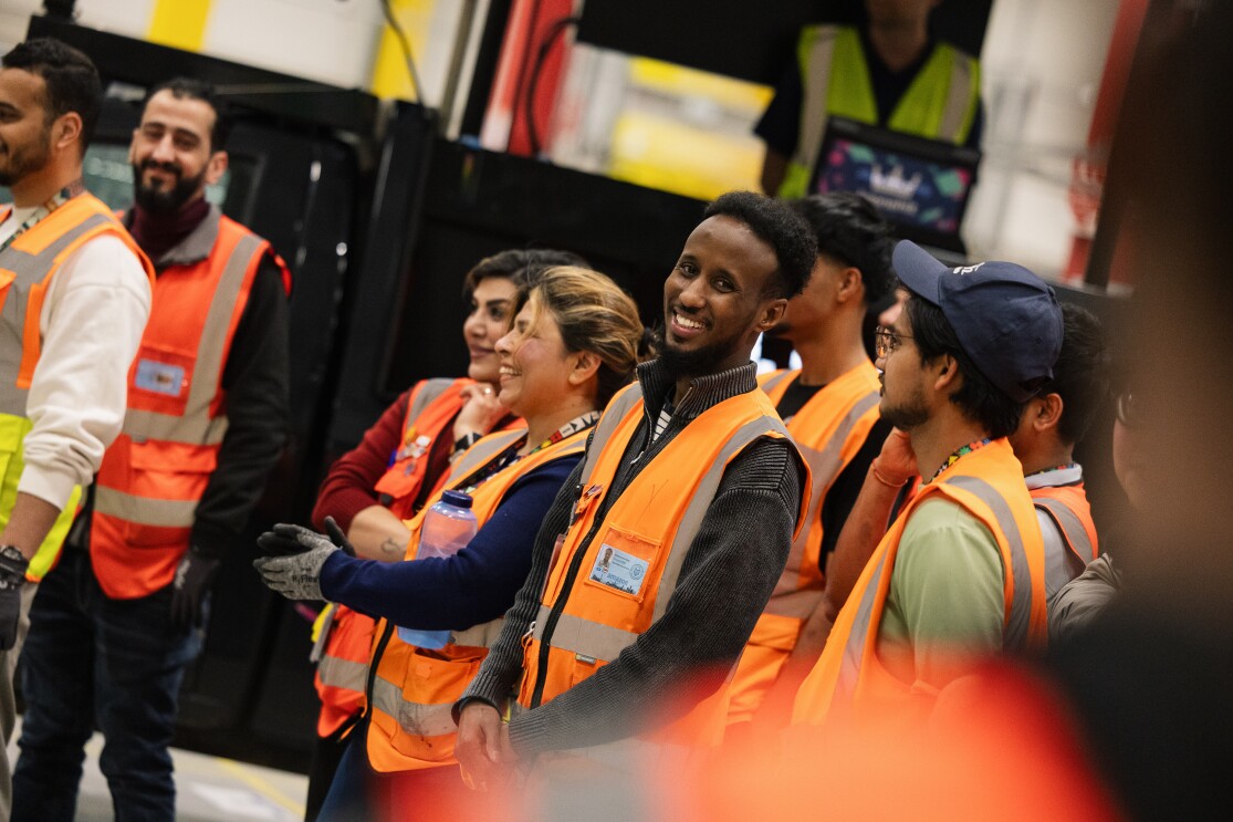 Amazon Nachtschicht Gruppe