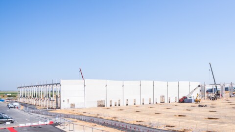 Amazon Illiers-Combray Chantier de construction