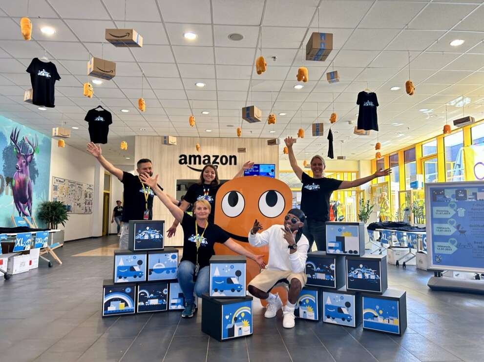 Prime Day im Amazon Logistikzentrum Graben