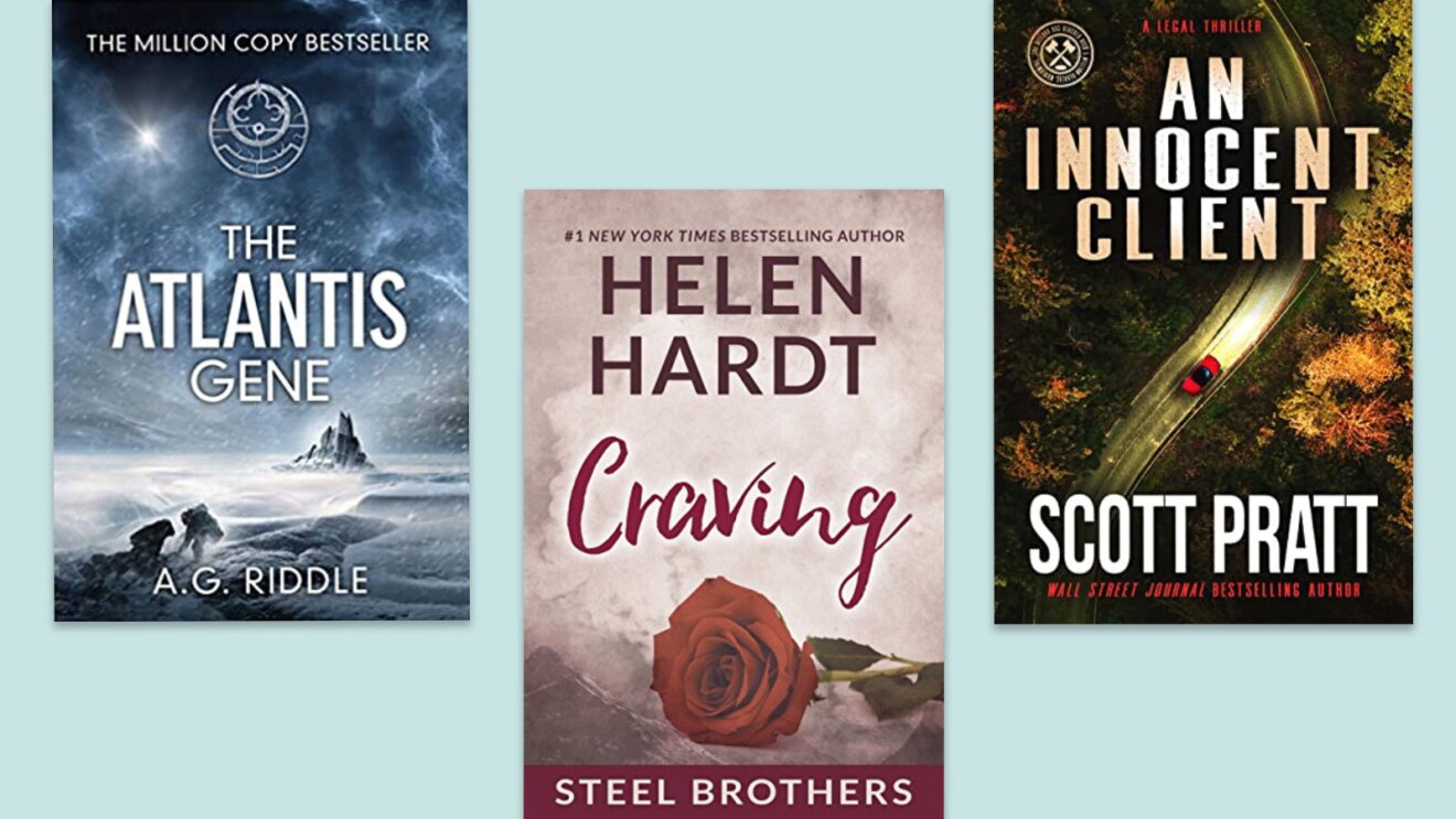 在KDP上出版的三本书封面图片。