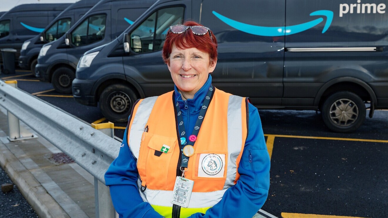 Fiona White, Team Leader Apprenticeship, Ipswich delivery station, Amazon