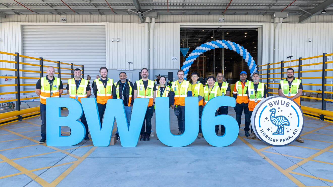 Fulfillment centre amazon in horsley park, Western Sydney