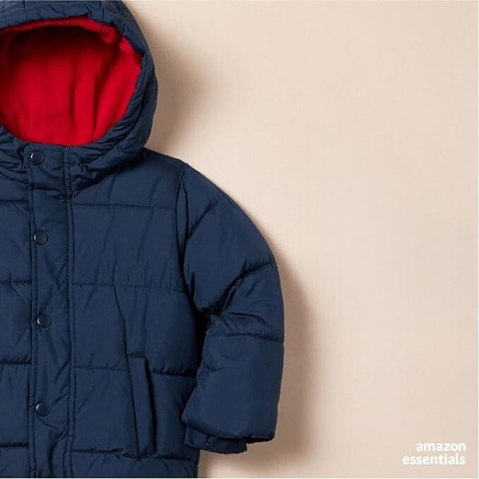 Kid’s Heavyweight Hooded Puffer Jacket