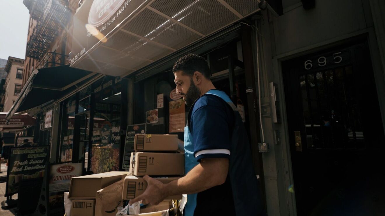 Amazon delivers to customers in NYC
