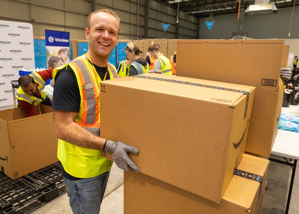 Amazon Adelaide Disaster Relief Hub - Adam Whipp