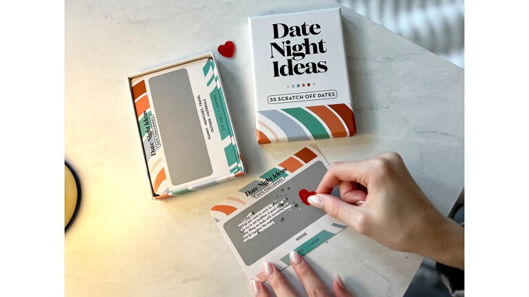 An image of a Valentine’s Day product available on Amazon recommended by lifestyle influencer Ashlan Sorenson.