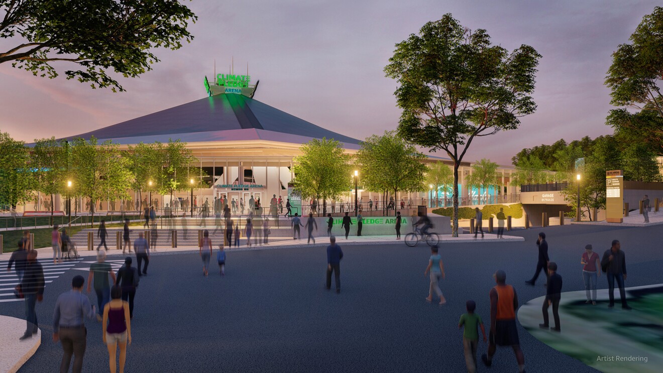 华盛顿州西雅图的新气候承诺竞技场