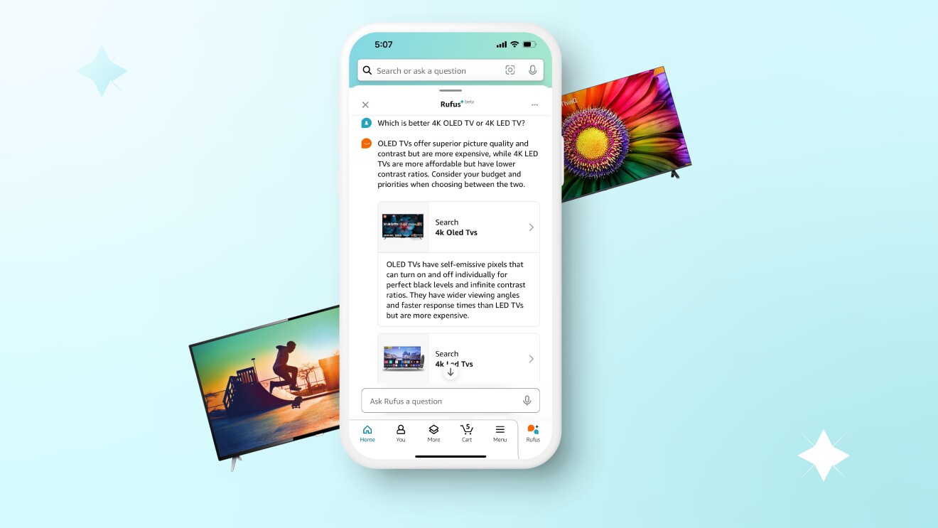Amazon India announces the launch of Rufus