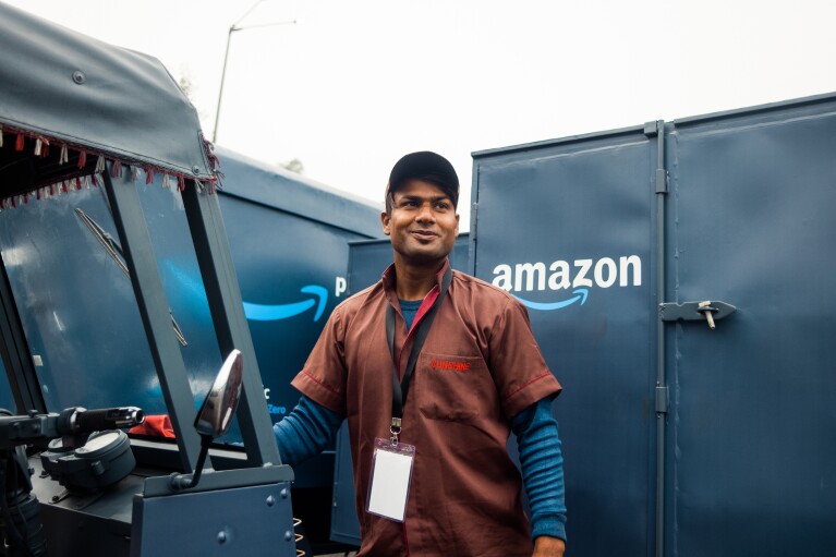EV Rickshaw Driver in India