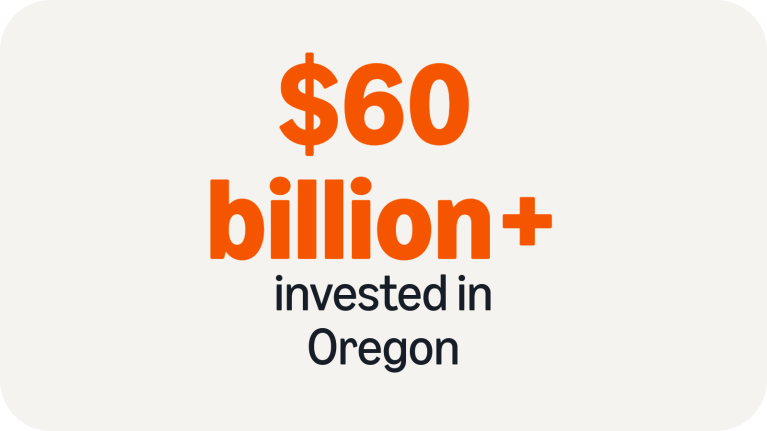 $60 billion+ invested in Orego