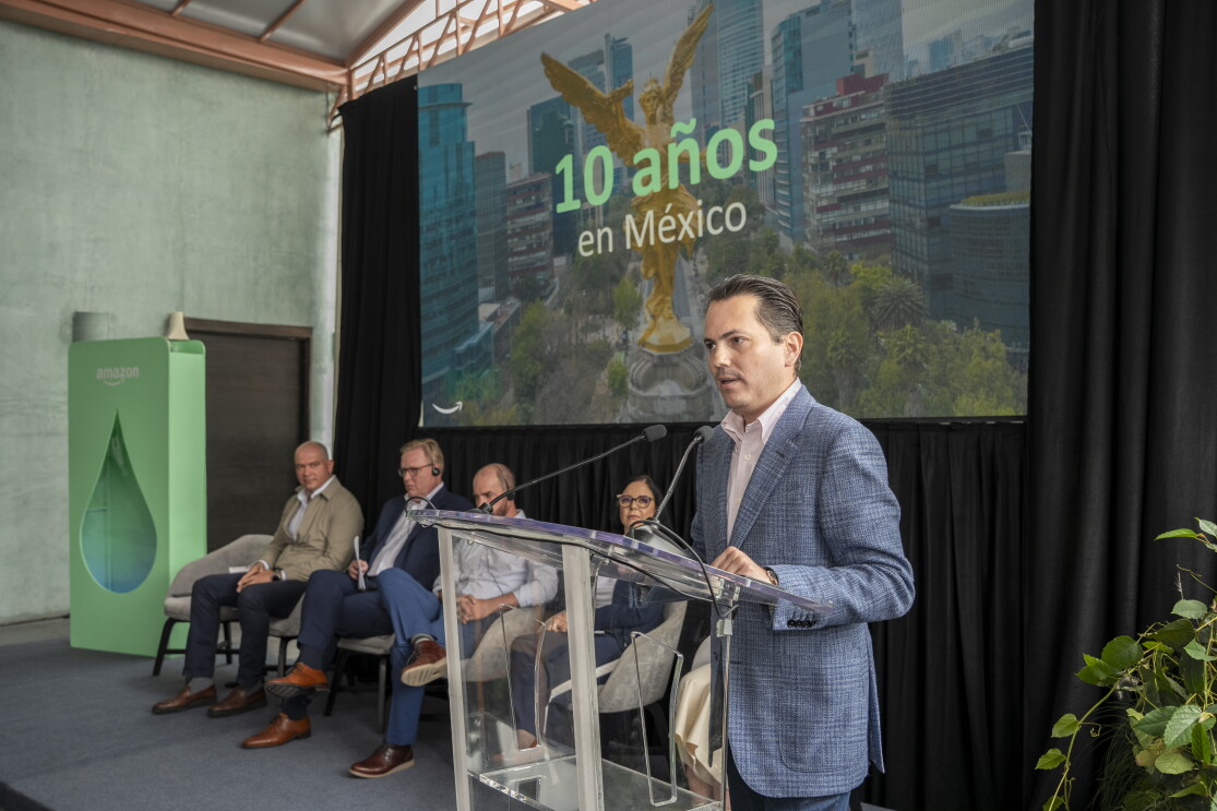 Amazon impulsa proyectos de agua que devolverán más de 2,500 millones de litros al año en México