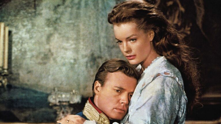 Eine Szene aus dem Film "Sissi" mit Romy Schneider.