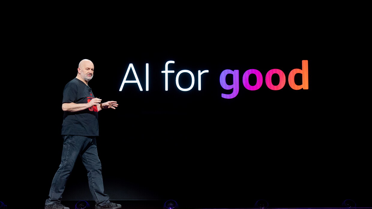 Werner Vogels, vicepresidente y director de tecnología de Amazon durante su presentación en re:Invent 2023.