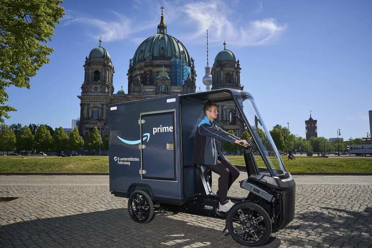Amazon Mikromobilitäts-Zentrum Berlin 