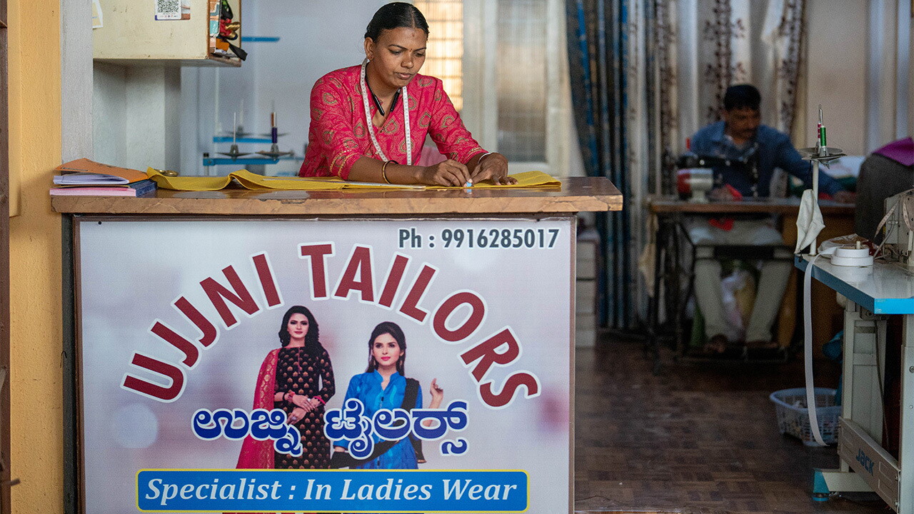 Learning Stitch and Sew – Swetha NR