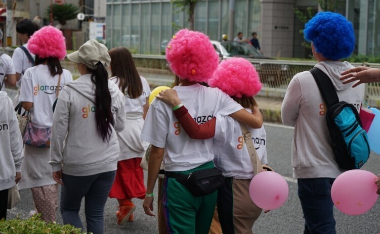 glamazon Japan Osakaが関西最大級のパレード、レインボーフェスタ!2019に参加