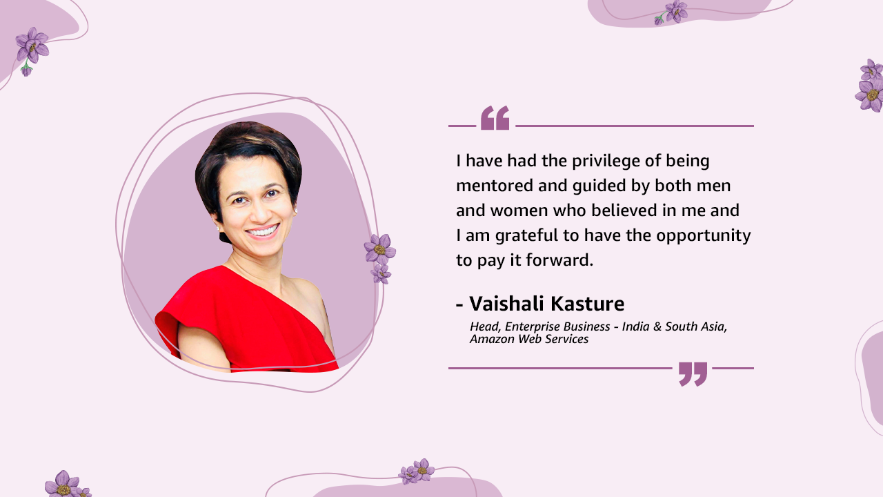Vaishali Kasture – Head of Enterprise Business India and South Asia AWS