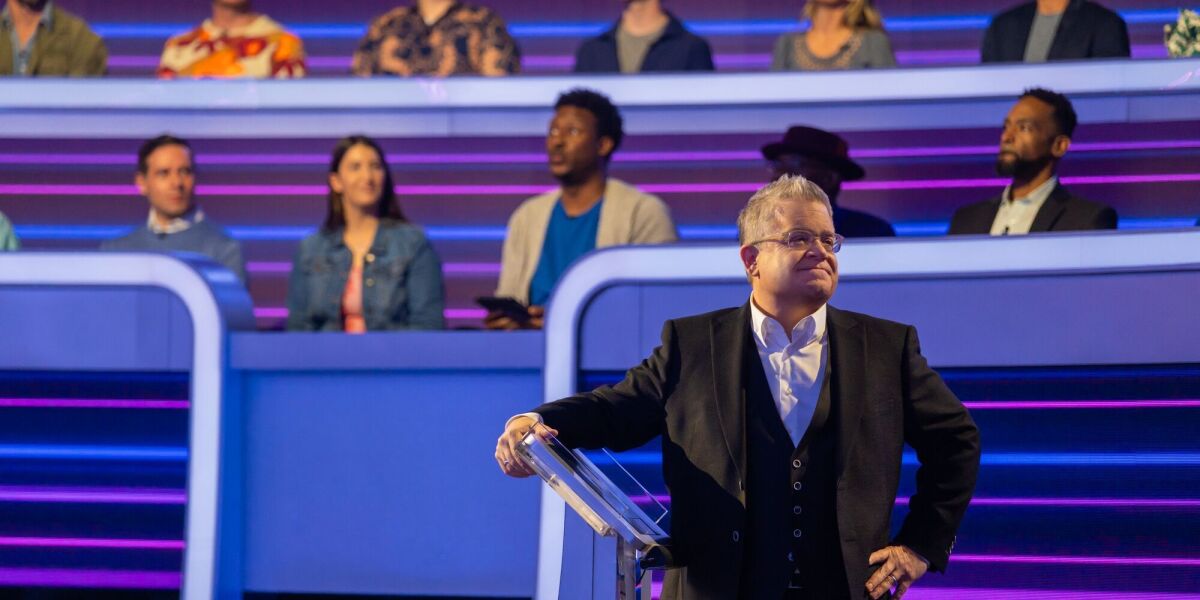 Patton Oswalt membagikan detail tentang acara permainan baru 'The 1% Club' Patton Oswalt membagikan detail tentang acara permainan baru 'The 1% Club'