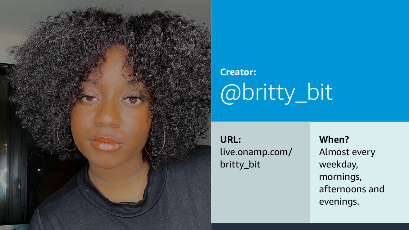 Illustrated images featuring Amp creators