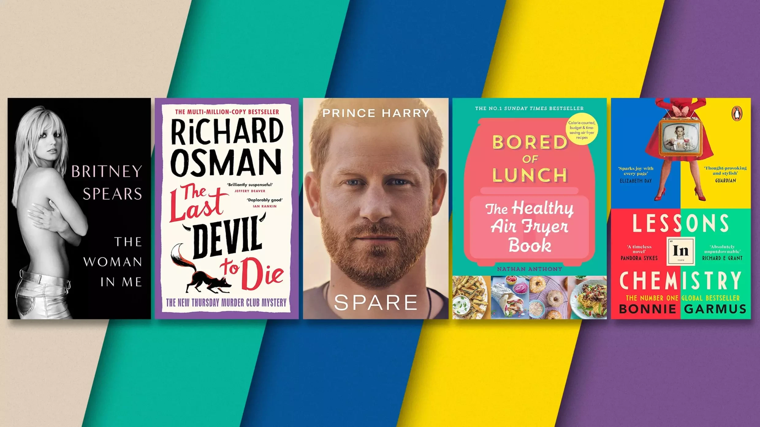 This Year in Books from Amazon: Spare, Air Fryer Cookbooks and Lessons in Chemistry top the charts 