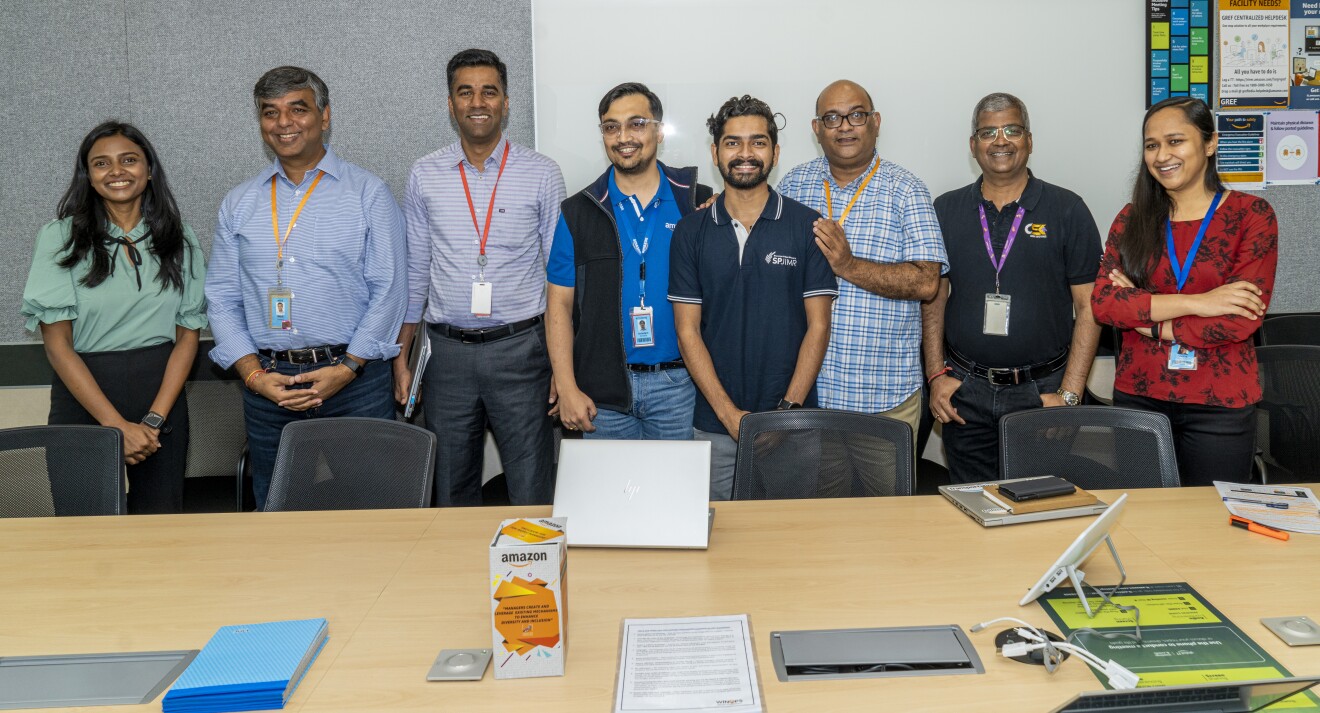 A day at Amazon - Group photo