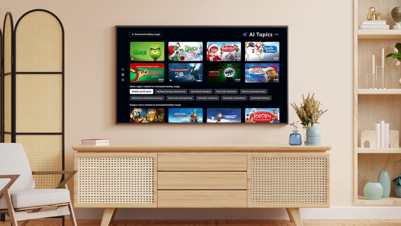 AI Topics on Prime Video Streaming service