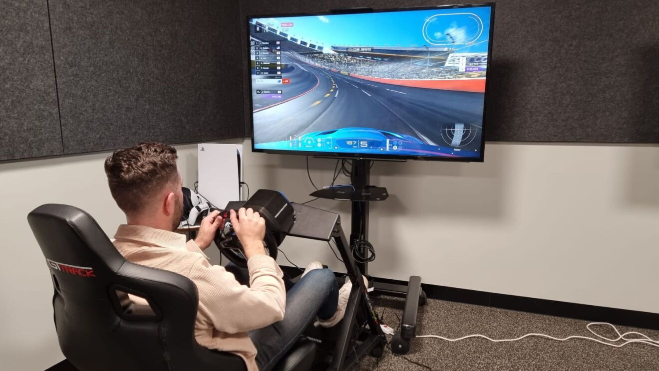 Amazon Sydney Office Console Games and VR Gear Room