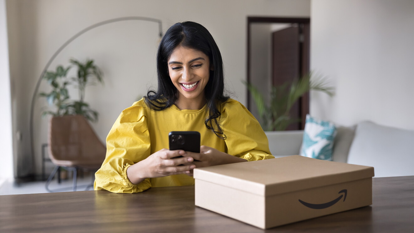 Amazon package free delivery with Prime