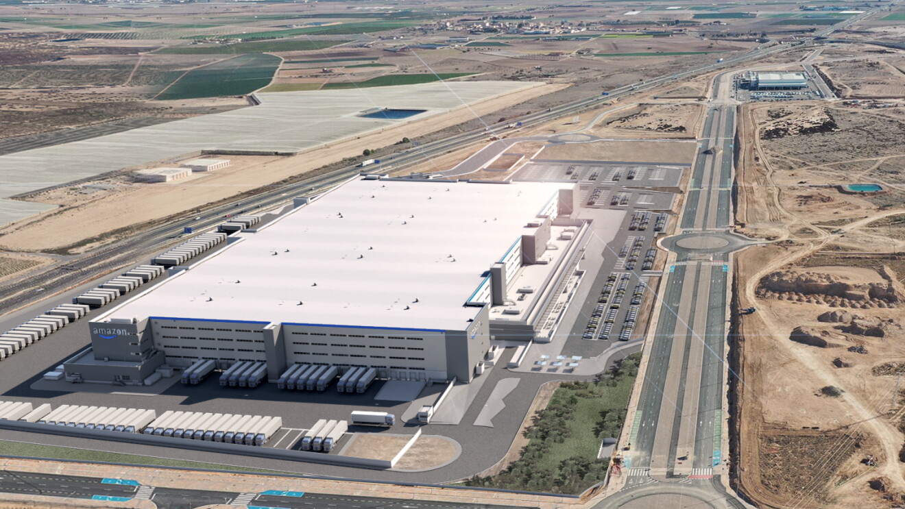 New robotics Fulfillment Center RMU1 being built in Murcia, Spain