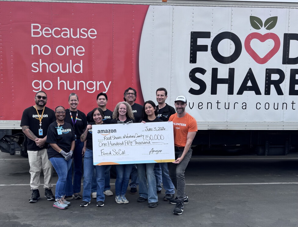 Amazon donated $150,000 to Food Share, Ventura County
