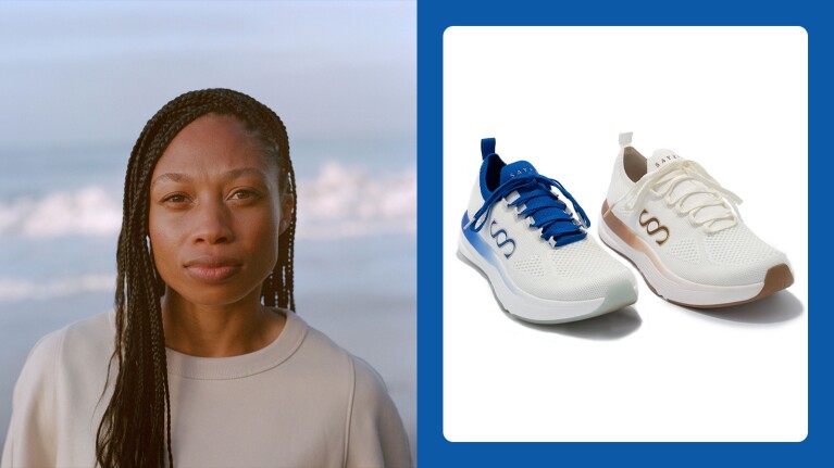 small businesses featured in Oprah’s Favorite Things 2024 holiday gift list: shoes features on the right