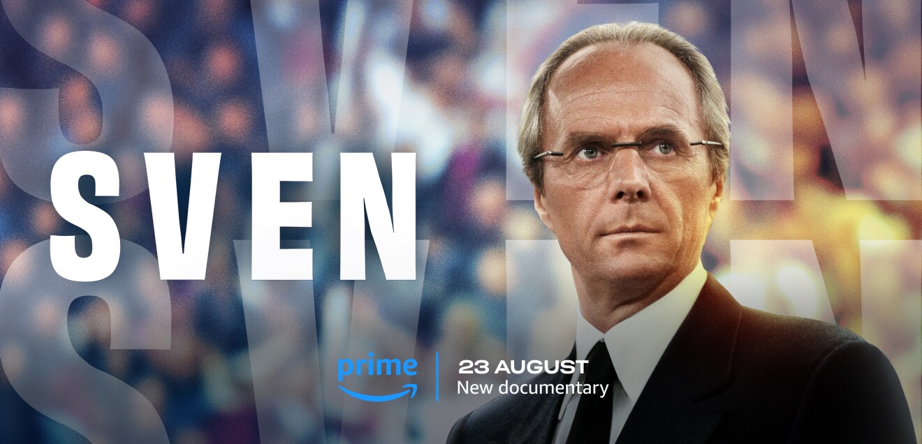 Sven documentary with a picture of Sven-Göran Eriksson