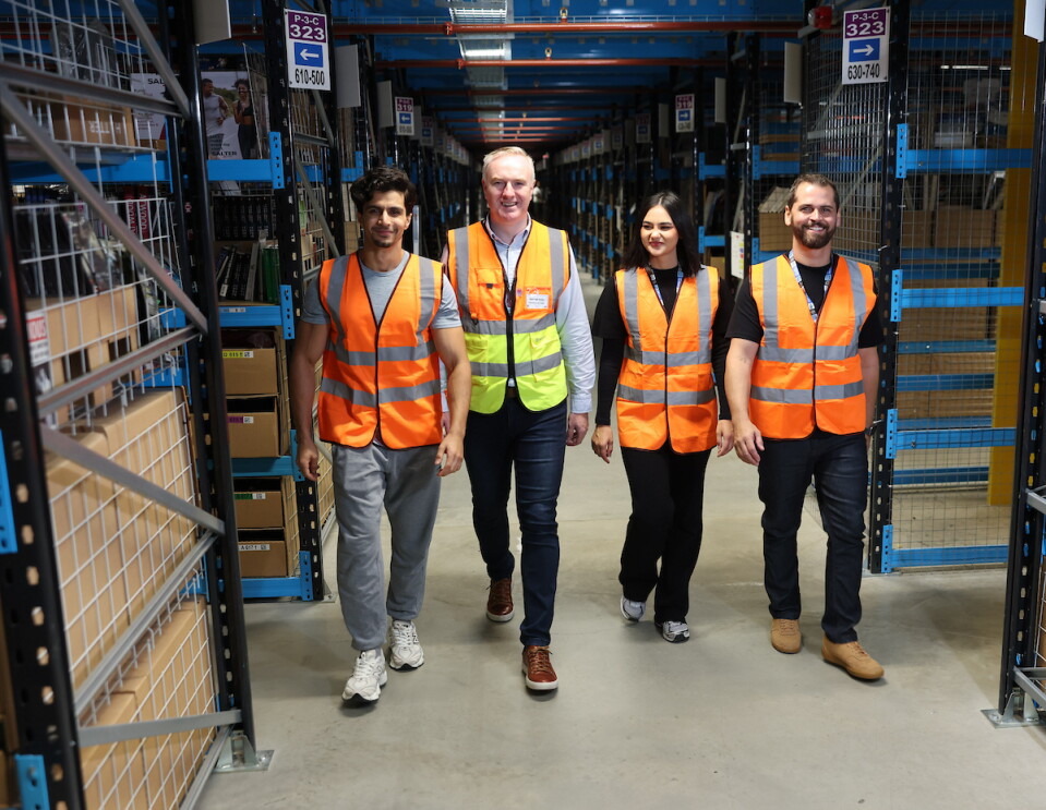 Associates at Amazon fulfilment centres in Ireland. 