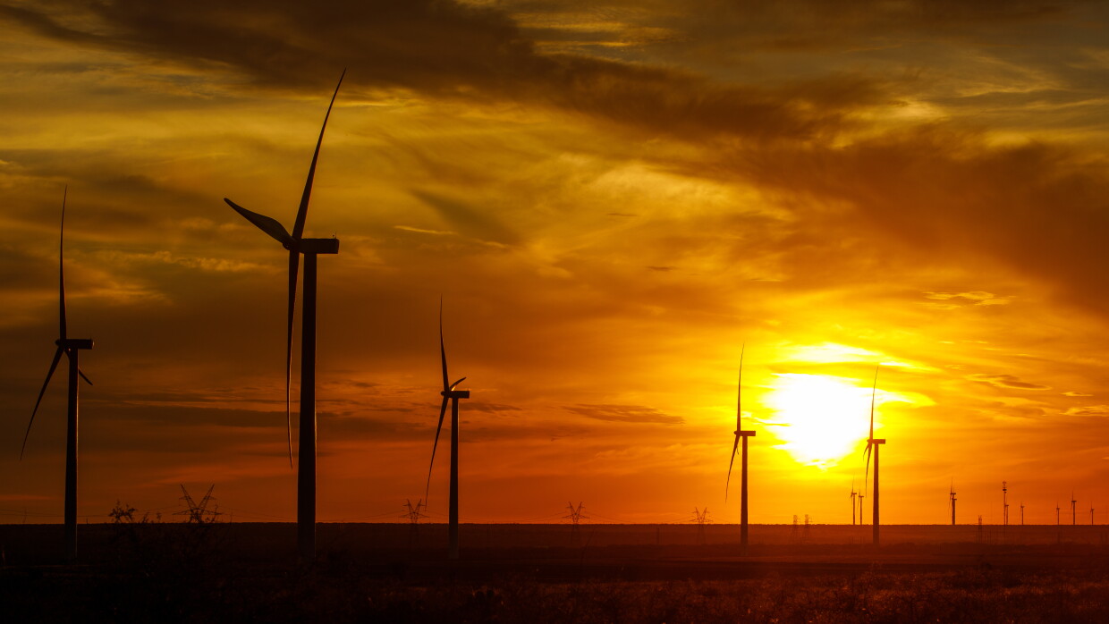 Amazon Wind Farm launches in Texas. 