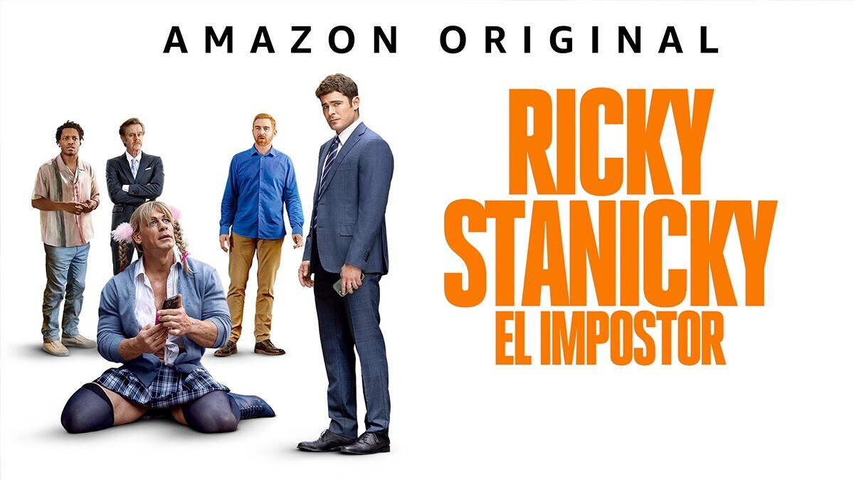 Cartel Ricky Stanicky: El Impostor.