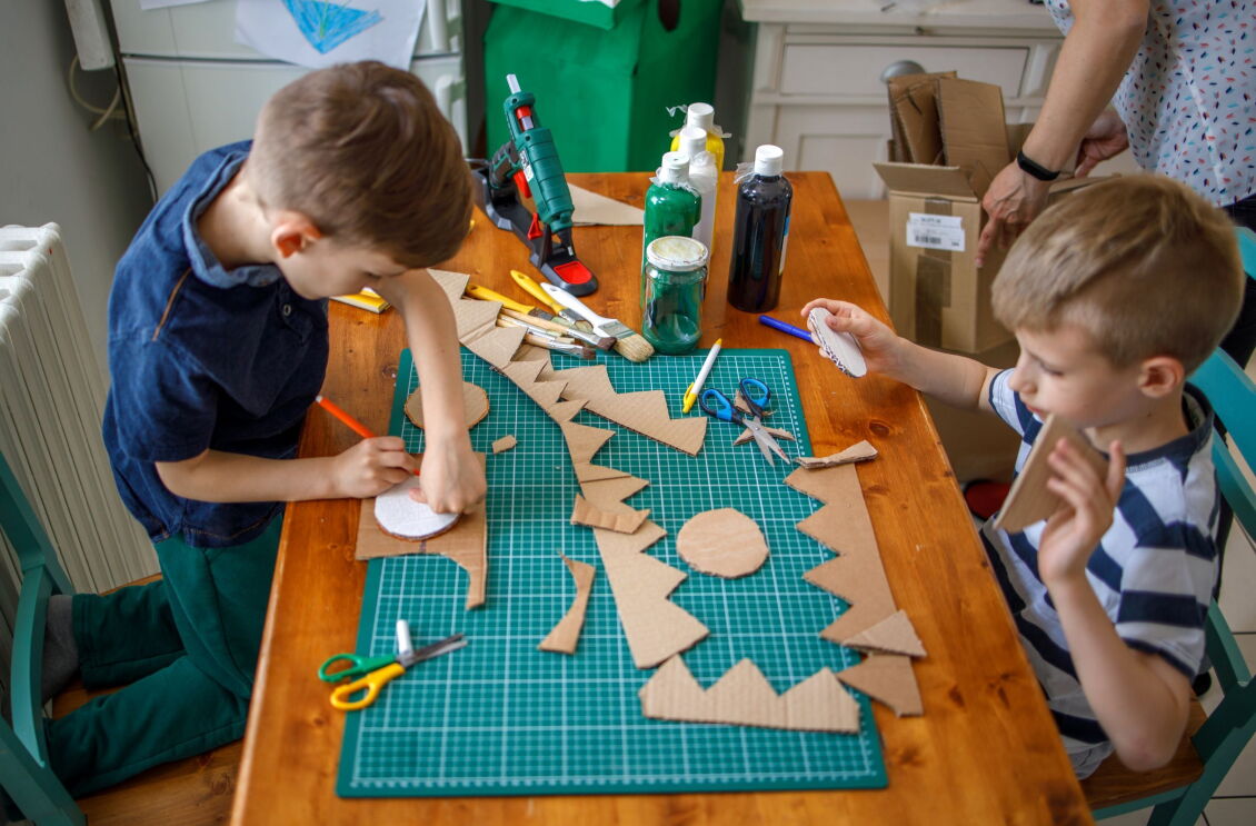 Get crafty with Amazon boxes