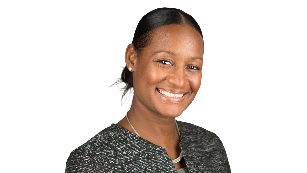 Rashda Harry portrait shot with shoulders and face pointing to camera