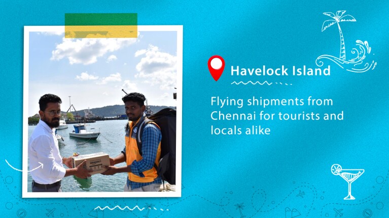 Amazon Delivery in Andaman & Nicobar Islands
