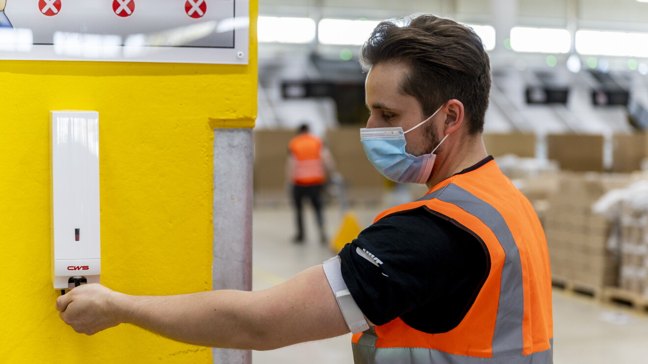 Maßnahmen während der Corona-Krise in den Amazon Logistikstandorten
