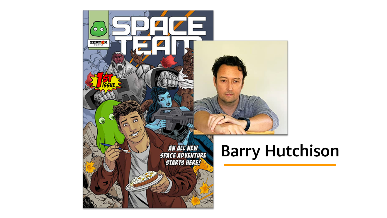 Barry Hutchison and the Space Team book cover