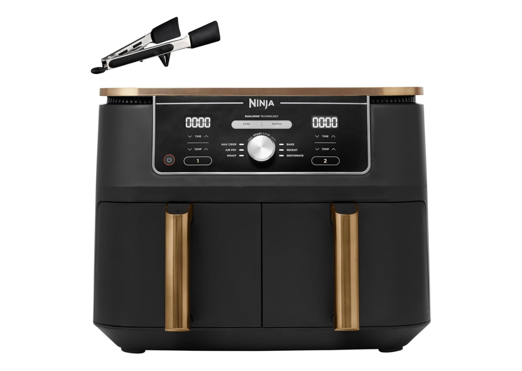 The Ninja Foodi MAX Dual Zone Air Fryer
