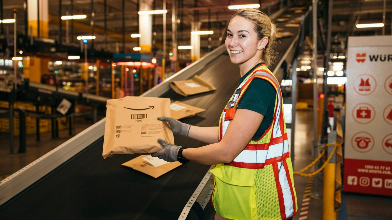 Amazon recyclable paper packaging 