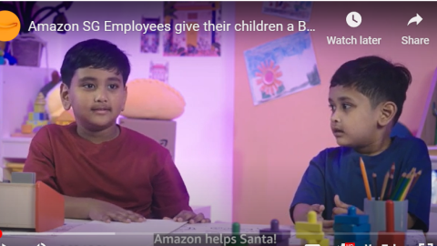 Amazon Helps Santa