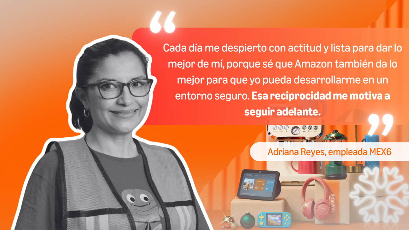 Adriana Reyes, empleada de operaciones en MEX6