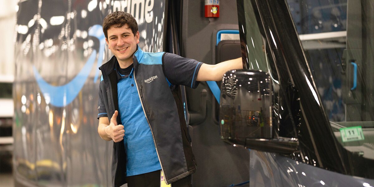 Photos: A day in the life of an Amazon delivery driver