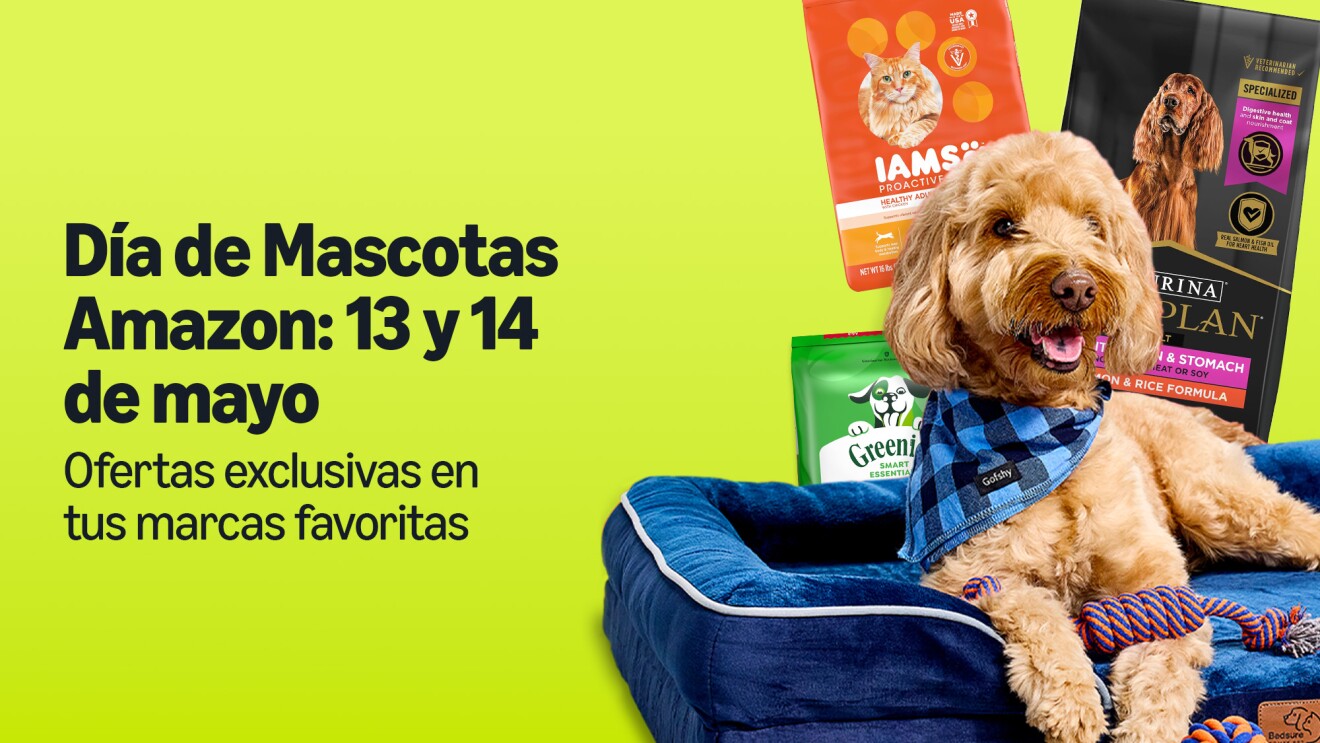 ¿Qué es Amazon Pet Day? 48 horas de ofertas exclusivas para mascotas el 13 y 14 de mayo