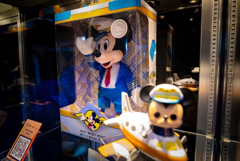 An image from the D23 fan expo show floor
