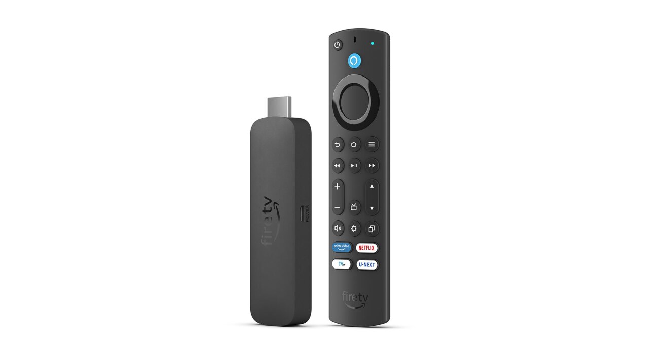 Fire TV Stick 4K Max 本体とリモコン