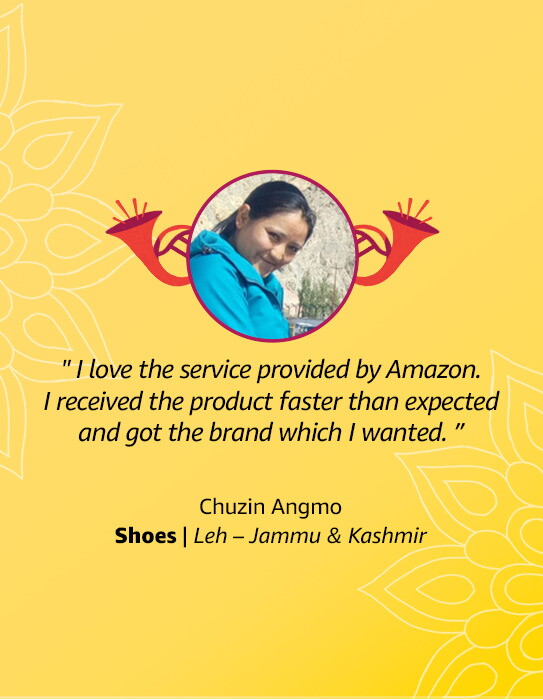 Thanks you customers, Amazon India