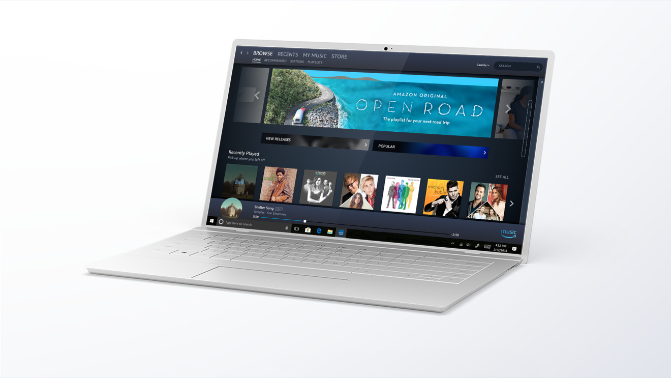 Windows 10 -亚马逊音乐